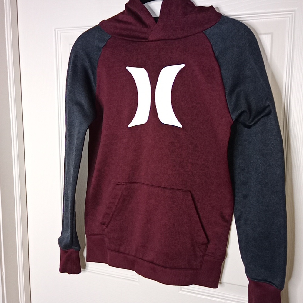 Hurley Nike Dri-FIT Icon hoodie w/ Kangaroo Pocket SZ. Medium - Picture 2 of 5
